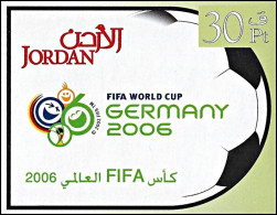 Jordan 2006, Football World Cup, Germany - S/s MNH - Jordanië