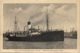 Post Und Passagierdampfer Viego - Hamburg-Südamerika Linie - Steamers