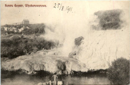 Whakarewarewa - Kereru Geyser - New Zealand - Nuova Zelanda