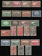 Maroc, 1933/34 Série N°  128/ 1491* Cote YT + 112€ - Neufs
