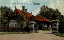 Cleveland - Entrance To John Rockefellers Residence - Cleveland