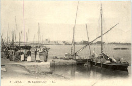 Suez - The Customs Quay - Suez