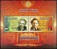 Romania 2006, Composers Béla Bartók And George Enescu - S/s MNH - Ungebraucht
