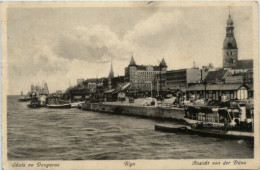 Riga - Ansicht Von Der Düna - Lettonia