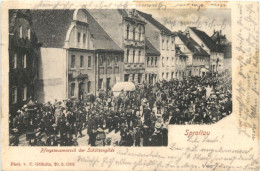 Sprottau - Pfingstmarsch Der Schützengilde - Schlesien - Mühlhausen