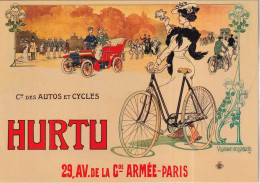 Cie Des AUTOS Et CYCLES   HURTU - Advertising