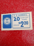 Booklet The Canal Zone Seal And Jet Airmail 1965-1976 - Panama