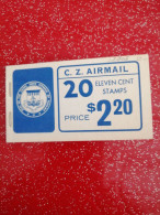 Booklet The Canal Zone Seal And Jet Airmail 1965-1976 - Panamá