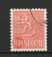 Finland, 1973, Lion, 0.40mk/Phosphor, USED - Usados
