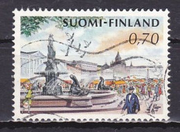 Finland, 1973, Helsinki Market Square, 0.70mk, USED - Usados