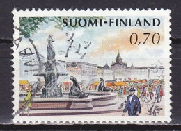 Finland, 1973, Helsinki Market Square, 0.70mk, USED - Usados