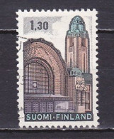 Finland, 1971, Helsinki Railway Station, 1,30mk, USED - Usados