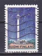 Finland, 1971, TV Tower Tampere, 0.30mk, USED - Usados