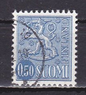 Finland, 1970, Lion, 0.50mk, USED - Used Stamps