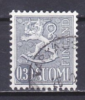 Finland, 1965, Lion/Thick Circle, 0.30mk, USED - Used Stamps