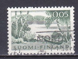 Finland, 1963, Lakeside Scene, 0.05mk, USED - Gebraucht