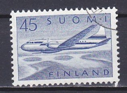 Finland, 1959, Convair 440, 45mk, USED - Oblitérés