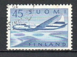 Finland, 1959, Convair 440, 45mk, USED - Oblitérés