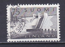 Finland, 1959, Pyhäkoski Hydro-electric Plant, 75mk, USED - Used Stamps