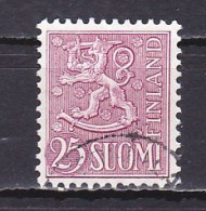 Finland, 1958, Lion, 25mk, USED - Usados