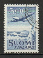 Finland, 1958, DC-6, 300mk, USED - Gebruikt