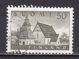 Finland, 1957, Lammi Church, 50mk, USED - Used Stamps