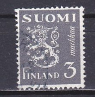 Finland, 1947, Lion, 3mk, USED - Gebruikt