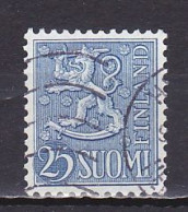 Finland, 1954, Lion, 25mk, USED - Used Stamps