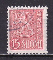 Finland, 1954, Lion, 15mk, USED - Usati