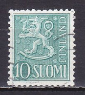 Finland, 1954, Lion, 10mk, USED - Gebraucht