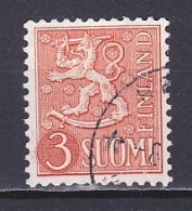 Finland, 1954, Lion, 3mk, USED - Usati