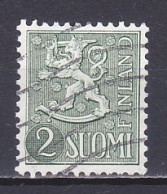 Finland, 1954, Lion, 2mk, USED - Usati