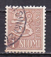 Finland, 1954, Lion, 1mk, USED - Usati