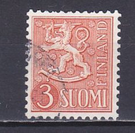 Finland, 1954, Lion, 3mk, USED - Usados