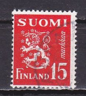 Finland, 1952, Lion, 15mk, USED - Usati