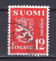 Finland, 1950, Lion, 12mk, USED - Gebruikt