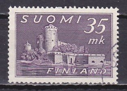 Finland, 1949, Olavinlinna Castle, 35mk, USED - Used Stamps