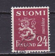 Finland, 1948, Lion, 24mk, USED - Oblitérés