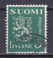 Finland, 1947, Lion, 3mk, USED - Oblitérés