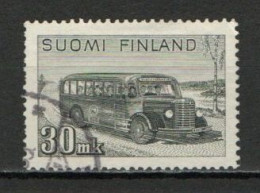 Finland, 1947, Postal Motor Coach, 30k, USED - Gebruikt