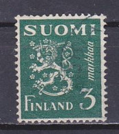 Finland, 1947, Lion, 3mk, USED - Usati