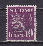 Finland, 1947, Lion, 10mk, USED - Oblitérés