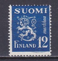 Finland, 1947, Lion, 12mk, USED - Usati