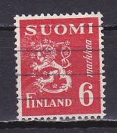 Finland, 1945, Lion, 6mk, USED - Usados