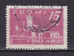 Finland, 1945, Olavinlinna Castle, 15mk, USED - Gebruikt