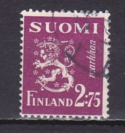 Finland, 1940, Lion, 2.75mk, USED - Oblitérés