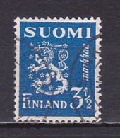Finland, 1936, Lion, 3½mk, USED - Oblitérés