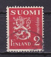 Finland, 1936, Lion, 2mk, USED - Gebruikt