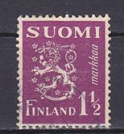 Finland, 1930, Lion, 1½mk, USED - Used Stamps