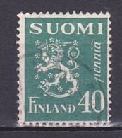 Finland, 1930, Lion, 40p, USED - Gebruikt